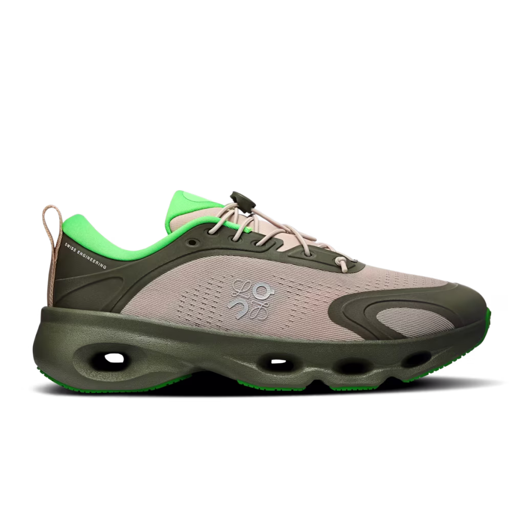 Cloudsolo LOEWE Khaki Green with Sand Color