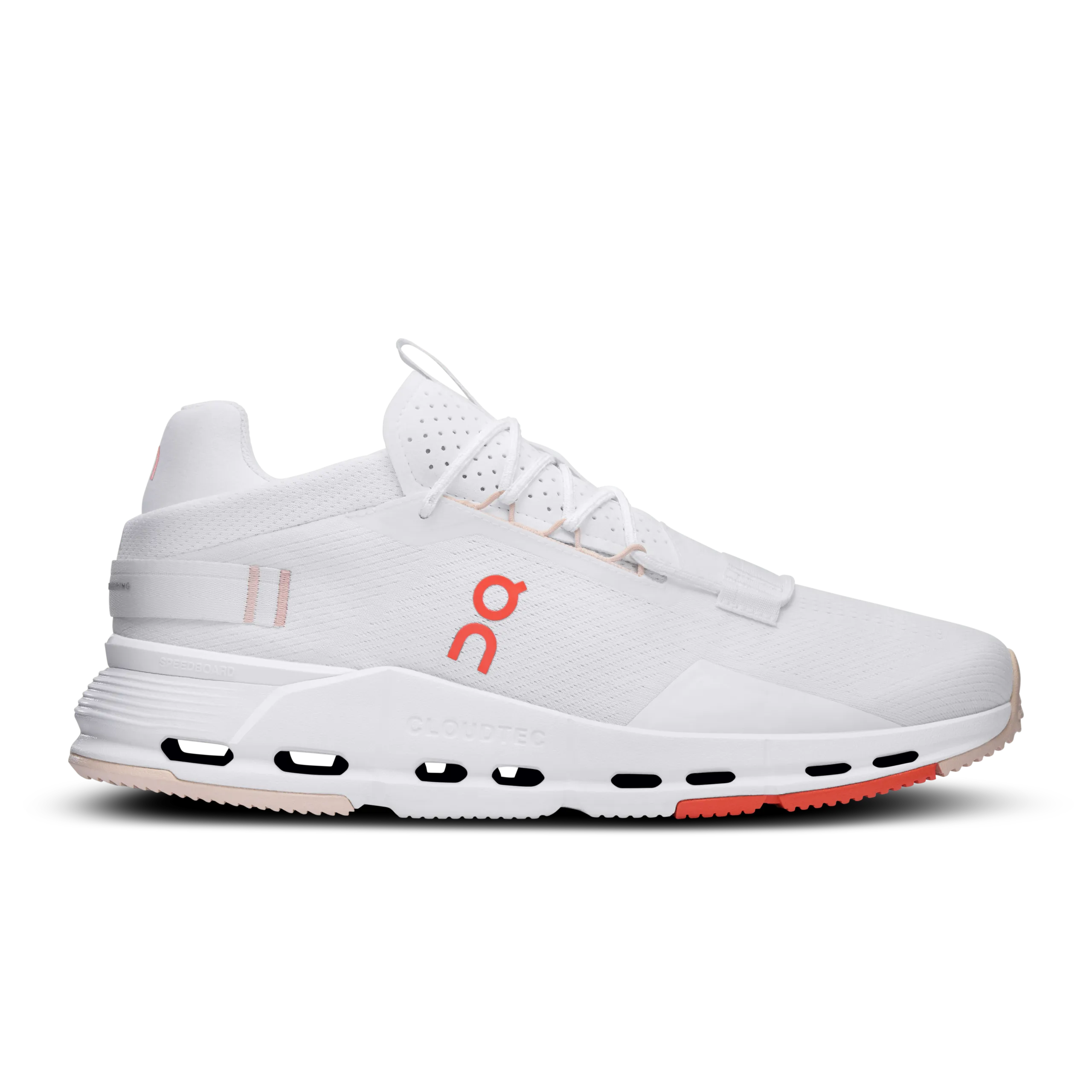 On Cloudnova White Flame Shoes On Cloudnova White Flame Shoes