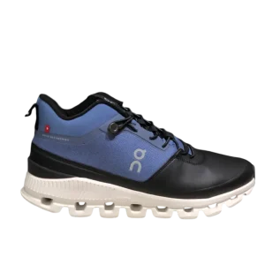Black and Blue On Cloud Hi Edge Shoes